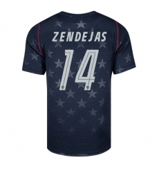 USA 2026 FIFA World Cup Soccer Star Stadium Jersey Set ( Have Shorts ) Alejandro Zendejas #14