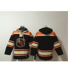 Men Black Orange Ageless Must Have Lace Up Pullover Hoodie Men Black Orange Ageless Must Have Lace Up Pullover Hoodie