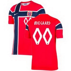 Youth 00 Norway Custom 2026 Home Stadium Replica Jersey   1