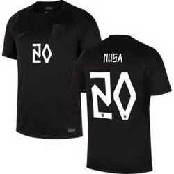 Youth 20 Norway Antonio Nusa Home Stadium Replica   2