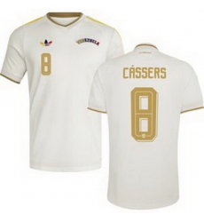 Youth 8 Venezuela Cristian Casseres Jr. Away Replica Jersey 2 Youth 8 Venezuela Cristian Casseres Jr. Away Replica Jersey 2