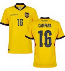 Youth 16 Ecuador Leonardo Campana Away Replica Jersey 1 Youth 16 Ecuador Leonardo Campana Away Replica Jersey 1