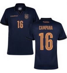 Youth 16 Ecuador Leonardo Campana Away Replica Jersey   2