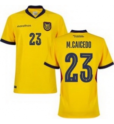 Youth 23 Ecuador Moises Caicedo Away Replica Jersey 1 Youth 23 Ecuador Moises Caicedo Away Replica Jersey 1