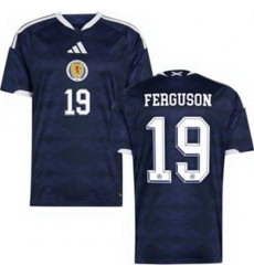 Youth 19 Scotland Lewis Ferguson 2026 Home Replica Jersey 1 Youth 19 Scotland Lewis Ferguson 2026 Home Replica Jersey 1