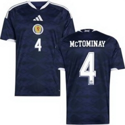 Youth 4 Scotland Scott McTominay 2026 Home Replica Jersey 1
