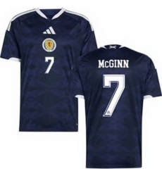 Youth 7 Scotland John McGinn 2026 Home Replica Jersey 1 Youth 7 Scotland John McGinn 2026 Home Replica Jersey 1