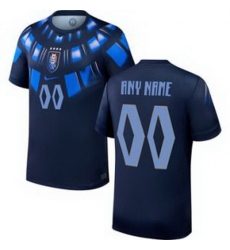 Youth 00 Uruguay Blank Away Replica Jersey World   2