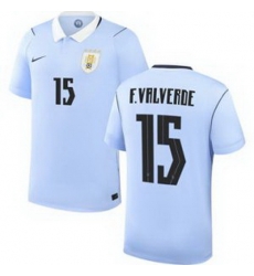 Youth 15 Uruguay Federico Valverde Away Replica Jersey World 1 Youth 15 Uruguay Federico Valverde Away Replica Jersey World 1