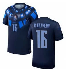 Youth 16 Uruguay Mathias Olivera Away Replica Jersey World   2