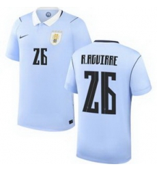 Youth 26 Uruguay Rodrigo Aguirre Away Replica Jersey World 1 Youth 26 Uruguay Rodrigo Aguirre Away Replica Jersey World 1
