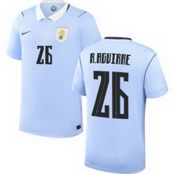 Youth 26 Uruguay Rodrigo Aguirre Away Replica Jersey World   1