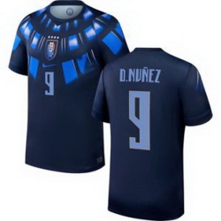 Youth 9 Uruguay Darwin Nunez Away Replica Jersey World   2