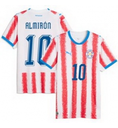 Youth 10 Paraguay Miguel Almiron Replica Away Jersey 2026429 1