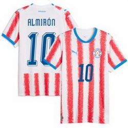 Youth 10 Paraguay Miguel Almiron Replica Away Jersey 2026429 1