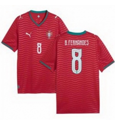 Youth 8 Portugal Bruno Fernandes Home Replica Jersey 1 Youth 8 Portugal Bruno Fernandes Home Replica Jersey 1