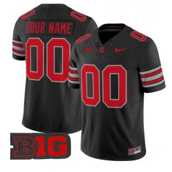 Men Ohio State Buckeyes Active Player Custom Black 2026 F U S E   Tunnel Vision  Vapor Limited Stitched Football Jersey