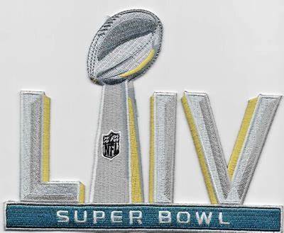 SUPER BOWL 54 LIV Patch Biaog