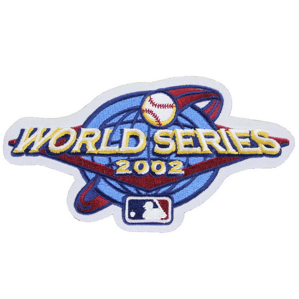 2002 MLB World Series Logo Jersey Biaog