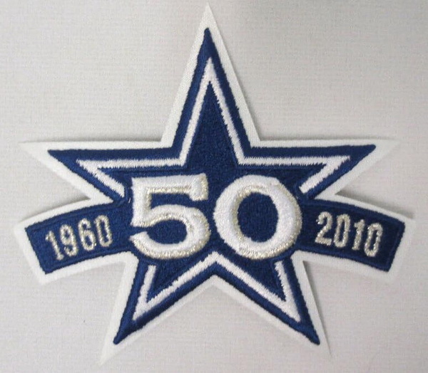 Dallas Cowboys 50TH Anniversary Patch Biaog