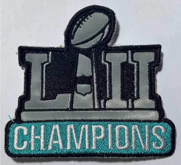 Philadelphia Eagles 2024 LII Super Bowl Champions Patch Biaog