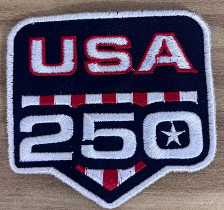 Men Atlanta Falcons USA 250 Anniversary Patch Biaog