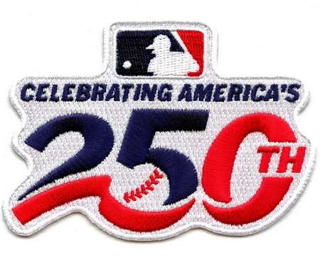 Men Atlanta Braves Celebrating America 250th annivesary Patch Biaog